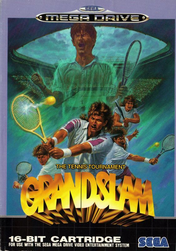 Jennifer Capriati Tennis box art for Sega Genesis